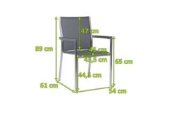 STERN Polaris Stapelsessel, Silber/karbon, Edelstahl/Textil/Aluminiumarmlehnen, 61x54x89 Cm, Stapelbar -Gartenladen 4 21903.jpg