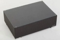 OUTFLEXX Kaffeetisch, Braun, Polyrattan, 95x65cm, Inkl. Glasplatte -Gartenladen 4 2393 9.jpg