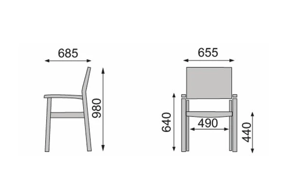Kettler BasicPlus 6er-Set Stapelsessel, Silber/anthrazit, 0301205-0000 7 Kettler BasicPlus 6er-Set Stapelsessel, Silber/anthrazit, 0301205-0000 – Bild 5