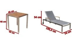 OUTFLEXX 2er-Set Sonnenliegen, Silber, Edelstahl/Teak, 195,5x74x35cm, Mit Beistelltisch 45x45cm -Gartenladen 5 14166.jpg