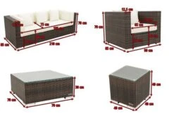 OUTFLEXX Loungemöbel-Set, Braun Marmoriert, Polyrattan, 6 Pers, Wasserfeste Kissenbox -Gartenladen 5 16063 BOX A.jpg