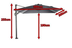 SIENA GARDEN Ampelschirm Sunset N+, Athrazit, Alu/Textil, Ca. 300x300 Cm -Gartenladen 5 17164 1.jpg