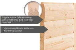 KARIBU Massivholzsauna Sinai 3, Fichtenholz 40mm, Eckeinstieg, Ca. 2m² -Gartenladen 5 18443 4.jpg