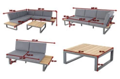 OUTFLEXX Ecklounge, Anthrazit/teakoptik, Aluminium/Akazie, Für 5 Personen, Inkl. Polster -Gartenladen 5 18847.jpg