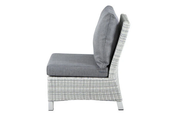 SIENA GARDEN Corido Mittelelement, Ice Grey, Alu / Gardino®-Geflecht, 60x83x88 Cm 7 SIENA GARDEN Corido Mittelelement, Ice Grey, Alu / Gardino®-Geflecht, 60x83x88 Cm – Bild 5