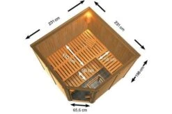 KARIBU Sauna Ystad, Fichtenholz 68 Mm, Eckeinstieg, Ca. 5,3m² -Gartenladen 5 20247 3.jpg