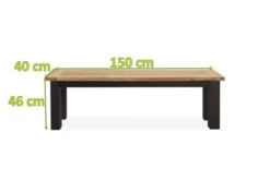 OUTFLEXX Oxford Bank, Dark Grey/natur, Alu/recycled FSC®-Teak, 150x40x45cm, Rustikal Gebürstet -Gartenladen 5 20334.jpg