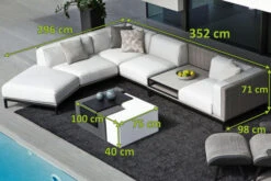 OUTFLEXX Jewel Loungeset, Marble, Alu/Sunbrella, 5-6 Pers., Eingebauter Tisch Mit Keramikplatte -Gartenladen 5 20808.jpg