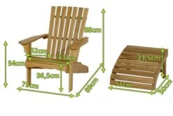 Ploß Adirondack Sessel, Teakoptik, FSC®-Akazienholz, 73x89x88 Cm, Mit Hocker 50x51x33,5 Cm 25 Ploß Adirondack Sessel, Teakoptik, FSC®-Akazienholz, 73x89x88 Cm, Mit Hocker 50x51x33,5 Cm -Gartenladen 5 21056.jpg