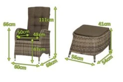 Ploß Rabida Dining Sessel, Champagner-meliert, Polyrattan, Verstellbar, Mit Fußhocker 26 Ploß Rabida Dining Sessel, Champagner-meliert, Polyrattan, Verstellbar, Mit Fußhocker -Gartenladen 5 21057.jpg