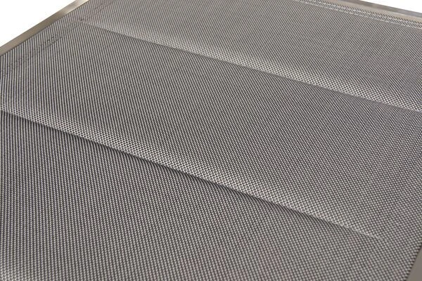 OUTFLEXX Stuhl, Silber, Edelstahl/Textilene, Padded, Armlehnen Aus FSC-Teakholz, 62x56,5x86cm 8 OUTFLEXX Stuhl, Silber, Edelstahl/Textilene, Padded, Armlehnen Aus FSC-Teakholz, 62x56,5x86cm – Bild 6