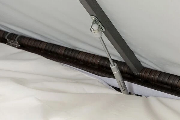 OUTFLEXX Loungemöbel-Set, Braun Marmoriert, Polyrattan, 9 Pers, Wasserfeste Kissenbox 8 OUTFLEXX Loungemöbel-Set, Braun Marmoriert, Polyrattan, 9 Pers, Wasserfeste Kissenbox – Bild 6