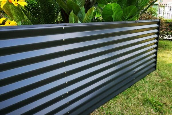 OUTFLEXX Eck-Hochbeet, Anthrazit, Zincalume, 270x270x90x84cm 11 OUTFLEXX Eck-Hochbeet, Anthrazit, Zincalume, 270x270x90x84cm – Bild 9