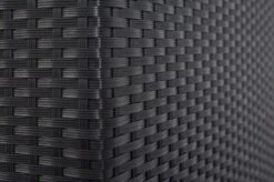 OUTFLEXX Loungemöbel-Set, Schwarz, Polyrattan, 5 Personen, Wasserfeste Kissenbox 18 OUTFLEXX Loungemöbel-Set, Schwarz, Polyrattan, 5 Personen, Wasserfeste Kissenbox -Gartenladen 6 18226 BOX A.jpg