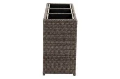 Ploß Rocking Pflanzgefäß, Grau/braun-meliert, Polyrattan, 113x40x70 Cm, Mit 3 Kunststoffeinsätzen -Gartenladen 6 20158.jpg