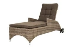 Ploß Rabida Comfort Rollliege, Champagner-meliert, Polyrattan, 198x68x44cm, Verstellbar, Hohe Sitzhöhe 27 Ploß Rabida Comfort Rollliege, Champagner-meliert, Polyrattan, 198x68x44cm, Verstellbar, Hohe Sitzhöhe -Gartenladen 6 20165.jpg