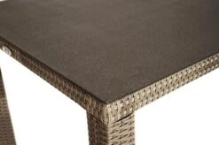 Ploß Rabida Dining Tisch, Champagner-meliert, Polyrattan, 90 X 90 Cm, Glasplatte In Steinoptik 16 Ploß Rabida Dining Tisch, Champagner-meliert, Polyrattan, 90 X 90 Cm, Glasplatte In Steinoptik -Gartenladen 6 20166.jpg