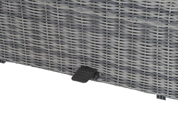 SIENA GARDEN Corido Lifttisch, Ice Grey, Alu / Gardino®-Geflecht, 160x90x47-71 Cm, Stufenlos Verstellbar 8 SIENA GARDEN Corido Lifttisch, Ice Grey, Alu / Gardino®-Geflecht, 160x90x47-71 Cm, Stufenlos Verstellbar – Bild 6