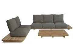 OUTFLEXX Loungemöbel, Natur, Recycled FSC®-Teak, 5 Sitzplätze, Inkl. Kissen -Gartenladen 6 20304.jpg