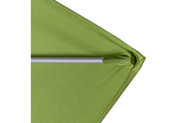 DOPPLER Active Auto Tilt Mittelstockschirm, Fresh Green, Alu/Polyester, 210x140 Cm, Höhenverstellbar, Mit Kurbel 8 DOPPLER Active Auto Tilt Mittelstockschirm, Fresh Green, Alu/Polyester, 210x140 Cm, Höhenverstellbar, Mit Kurbel – Bild 6