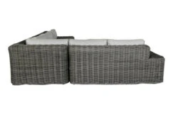 OUTFLEXX Ecklounge, Two Tone Grey, Polyrattan, 6 Personen, Inkl. Tisch/Hocker 90 X 90 Cm Und Polster In Grau 22 OUTFLEXX Ecklounge, Two Tone Grey, Polyrattan, 6 Personen, Inkl. Tisch/Hocker 90 X 90 Cm Und Polster In Grau -Gartenladen 6 20907.jpg