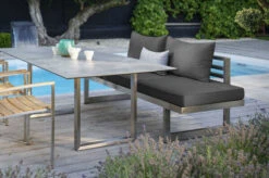 STERN New Holly Dining-Bank/Liege, Silbergrau, Edelstahl, 216x77x73 Cm, Inkl. Polster Schiefergrau -Gartenladen 6 21894.jpg