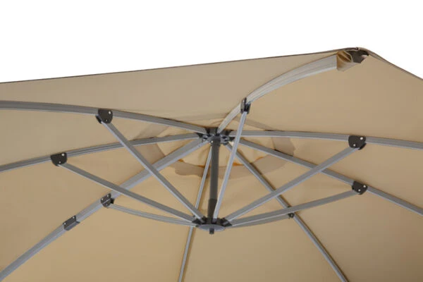 Schneider® SCHNEIDER Rhodos Rondo Ampelschirm, Sand, Rund, Ø 350 Cm 9 Schneider® SCHNEIDER Rhodos Rondo Ampelschirm, Sand, Rund, Ø 350 Cm – Bild 7