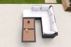 OUTFLEXX Loungemöbel-Set, Braun Marmoriert, Polyrattan, Inkl. Loungetisch, Für 5 Personen, Wasserfeste Kissenbox 17 OUTFLEXX Loungemöbel-Set, Braun Marmoriert, Polyrattan, Inkl. Loungetisch, Für 5 Personen, Wasserfeste Kissenbox -Gartenladen 7759 BOX D 3 CGI.jpg
