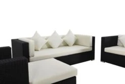 OUTFLEXX Loungemöbel-Set, Schwarz, Polyrattan, Für 6 Personen, Wasserfeste Kissenbox -Gartenladen 7 1302 BOX A.jpg