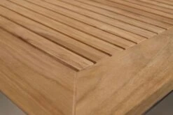 OUTFLEXX Set, Schwarz, Edelstahl/Teak, Esstisch 200 X 90 Cm, 6 Stapelstühle -Gartenladen 7 14211.jpg