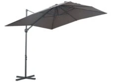 OUTFLEXX Ampelschirm, Anthrazit, Pulverbesch. Aluminium, 250x250cm, Inkl. Plattenständer 18 OUTFLEXX Ampelschirm, Anthrazit, Pulverbesch. Aluminium, 250x250cm, Inkl. Plattenständer -Gartenladen 7 18354.jpg