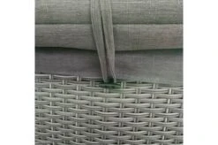 OUTFLEXX Fontana Loungebett, Grau, Polyrattan, Doppel-halbrund, Mit Unterschiebbaren Hockern, Dach Klappbar 21 OUTFLEXX Fontana Loungebett, Grau, Polyrattan, Doppel-halbrund, Mit Unterschiebbaren Hockern, Dach Klappbar -Gartenladen 7 18545.jpg