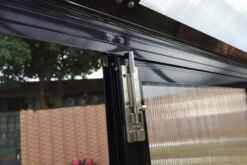 OUTFLEXX Gewächshaus, Schwarz, Alu/Polycarbonat, 295x295x270 Cm, Pulverbeschichtet 18 OUTFLEXX Gewächshaus, Schwarz, Alu/Polycarbonat, 295x295x270 Cm, Pulverbeschichtet -Gartenladen 7 20086.jpg