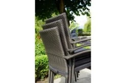 Ploß Rocking Basic Stapelstuhl, Grau/braun-meliert, Polyrattan, 56 X 64 X 92 Cm, Inkl. Polster 24 Ploß Rocking Basic Stapelstuhl, Grau/braun-meliert, Polyrattan, 56 X 64 X 92 Cm, Inkl. Polster -Gartenladen 7 20148.jpg