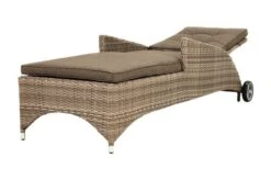 Ploß Rabida Comfort Rollliege, Champagner-meliert, Polyrattan, 198x68x44cm, Verstellbar, Hohe Sitzhöhe 28 Ploß Rabida Comfort Rollliege, Champagner-meliert, Polyrattan, 198x68x44cm, Verstellbar, Hohe Sitzhöhe -Gartenladen 7 20165.jpg