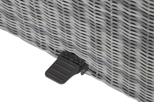 SIENA GARDEN Corido Lifttisch, Ice Grey, Alu / Gardino®-Geflecht, 160x90x47-71 Cm, Stufenlos Verstellbar 9 SIENA GARDEN Corido Lifttisch, Ice Grey, Alu / Gardino®-Geflecht, 160x90x47-71 Cm, Stufenlos Verstellbar – Bild 7