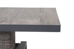 SIENA GARDEN Corido Lifttisch, Charcoal, Alu / Gardino®-Geflecht, 130x75x47-71 Cm, Stufenlos Verstellbar 26 SIENA GARDEN Corido Lifttisch, Charcoal, Alu / Gardino®-Geflecht, 130x75x47-71 Cm, Stufenlos Verstellbar -Gartenladen 7 20210.jpg