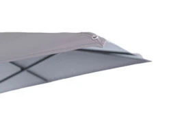 OUTFLEXX Ampelschirm, Anthrazit/grau, Alu/Polyester, 350x350cm, Inkl. Plattenständer -Gartenladen 7 20363.jpg