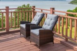 OUTFLEXX 2er Set Dining Sessel, Braun Marmoriert, Polyrattan, 55 X 65 X 112 Cm, Rücken Stufenlos Verstellbar 24 OUTFLEXX 2er Set Dining Sessel, Braun Marmoriert, Polyrattan, 55 X 65 X 112 Cm, Rücken Stufenlos Verstellbar -Gartenladen 7 20662.jpg