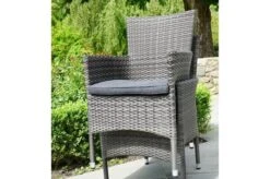 Ploß Rabida Sitzgruppe, Champagner-meliert, Polyrattan, Tisch 170 X 90 Cm, 4 Stapelsessel, Glasplatte In Steinoptik 28 Ploß Rabida Sitzgruppe, Champagner-meliert, Polyrattan, Tisch 170 X 90 Cm, 4 Stapelsessel, Glasplatte In Steinoptik -Gartenladen 7 21072.jpg