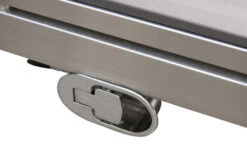 OUTFLEXX Rollliege, Taupe, Edelstahl/Textilene, Verstellbare Rückenlehne, 212x71x36cm -Gartenladen 7 7100 4.jpg