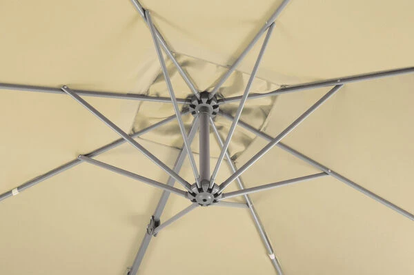 Schneider® SCHNEIDER Rhodos Junior Ampelschirm, Natur, Quadratisch, 270 X 270 Cm 8 Schneider® SCHNEIDER Rhodos Junior Ampelschirm, Natur, Quadratisch, 270 X 270 Cm – Bild 6