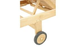 Gartenliege Archimedes Aus Teakholz Von Ploß, Mit Rädern Und Tablett -Gartenladen 8 12855.jpg