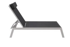 VILLANA 2er-Set Sonnenliegen, Silber/schwarz, Alu/Textil, 198x66x32cm, Mit Beistelltisch 45x45cm -Gartenladen 8 13886.jpg