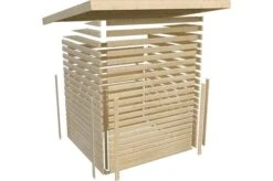 KARIBU Gartenhaus Northeim 5, Fichtenholz 38 Mm, Pultdach -Gartenladen 8 18028 11.jpg