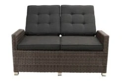 Ploß Rocking Comfort Dining / Lounge 2-Sitzer Sofa, Grau/braun-meliert, Polyrattan, 148x85x112 Cm, Verstellbar 22 Ploß Rocking Comfort Dining / Lounge 2-Sitzer Sofa, Grau/braun-meliert, Polyrattan, 148x85x112 Cm, Verstellbar -Gartenladen 8 18206.jpg