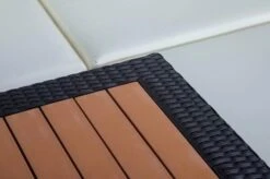 OUTFLEXX Loungemöbel-Set, Schwarz, Polyrattan, 5 Personen, Wasserfeste Kissenbox, Inkl. Loungetisch -Gartenladen 8 18226 BOX D.jpg