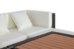 OUTFLEXX Loungemöbel-Set, Braun, Polyrattan, 5 Personen, Wasserfeste Kissenbox, Inkl. Loungetisch -Gartenladen 8 18227 BOX D.jpg