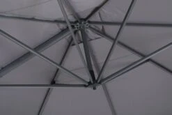 OUTFLEXX Ampelschirm, Anthrazit, Pulverbesch. Aluminium, 400x300cm, Inkl. Plattenständer -Gartenladen 8 18348.jpg