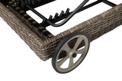 OUTFLEXX Rollliege, Grau, Polyrattan, 200x70x27,5cm, Rückenlehne 5-fach Verstellbar -Gartenladen 8 18367.jpg